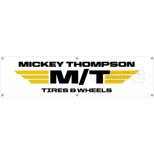 TYRE BANNER - MICKEY THOMPSON TYRES